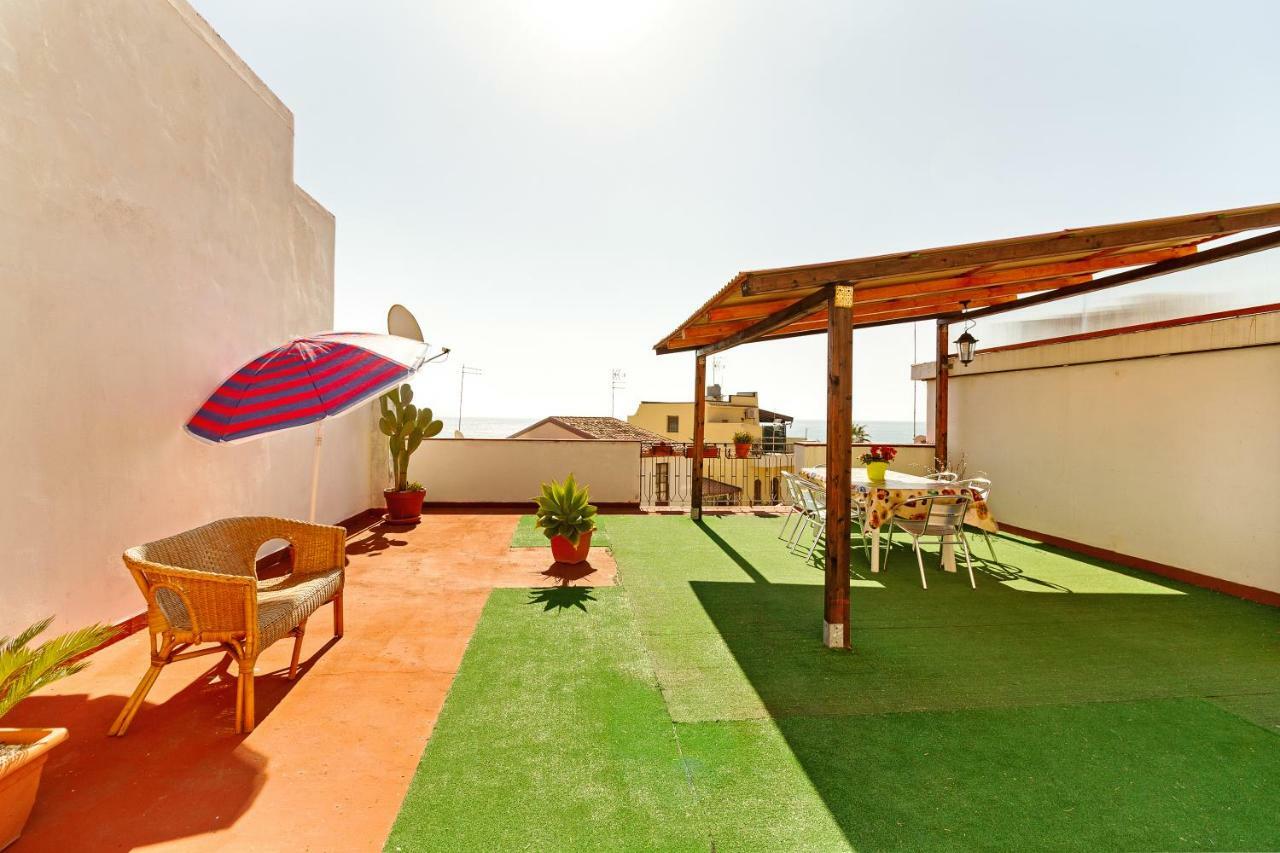 Seaview Terrace Sunny Apartment Giardini-Naxos Exterior foto